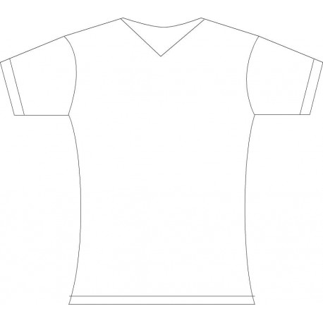Camiseta Mujer Entallada-cuello pico