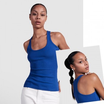 Camiseta Mujer Personalizable Tirantes-espalda mariposa