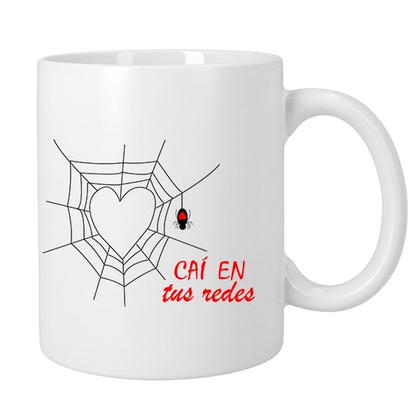 Taza Caí en tus redes