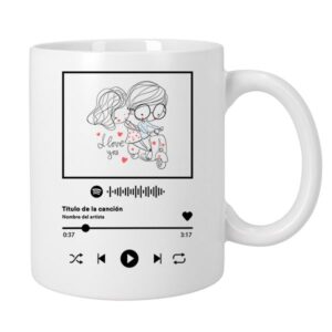 Taza Canción amor
