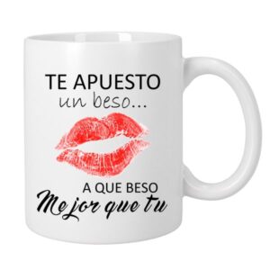 Taza Te apuesto un beso
