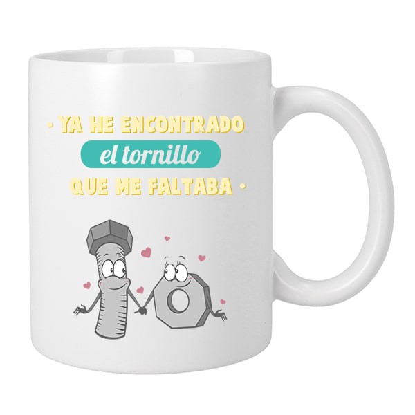 Taza ya he encontrado el tornillo