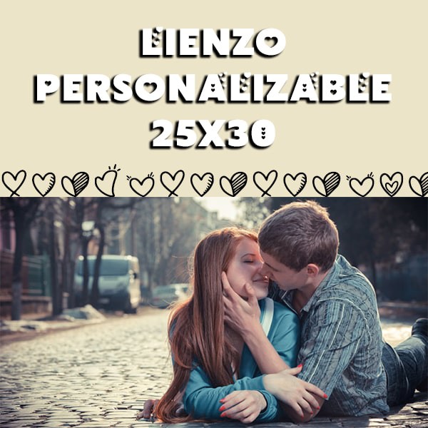 Lienzo Personalizable 30 x 25