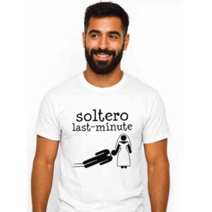 Camiseta despedida soltero last minute