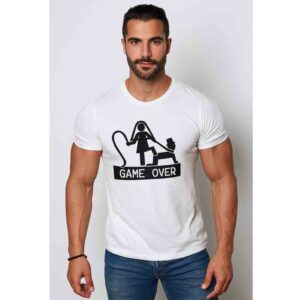Camiseta despedida soltero Game Over