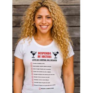 Camiseta despedida soltera esposada