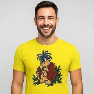 Camiseta Orangutan Marihuana