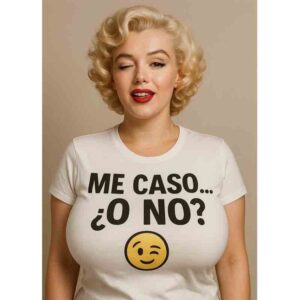2113.jpg Camiseta despedida soltera me caso o no me caso