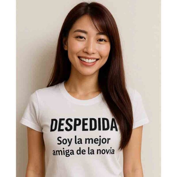 Camiseta despedida soltera mejor amiga