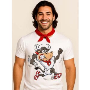 2129.jpg Camiseta fiestas toro corredor