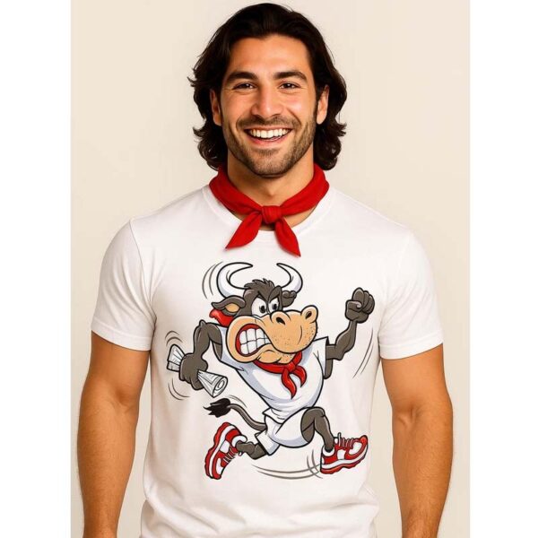 2129.jpg Camiseta fiestas toro corredor