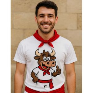 2130.jpg Camiseta fiestas toro saluda