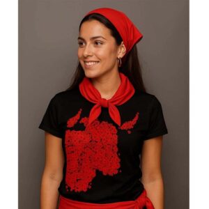 2133.jpg Camiseta fiestas toro flor