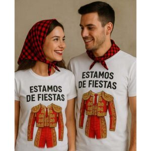 Camiseta fiestas traje luces
