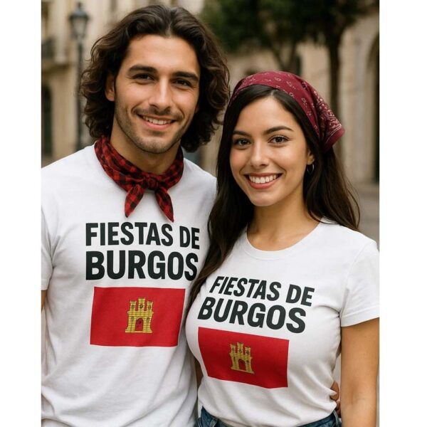 Camiseta fiestas de Burgos